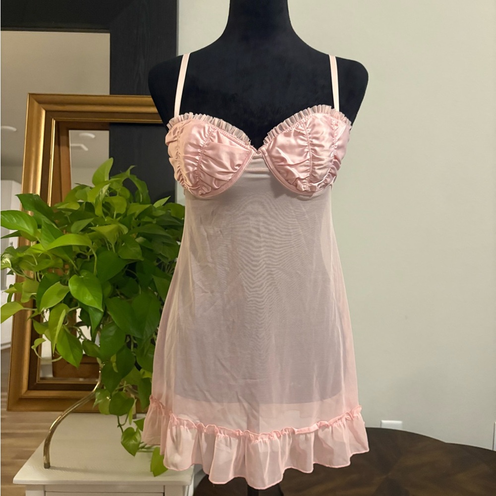 Flora’s Follies pink Chemise